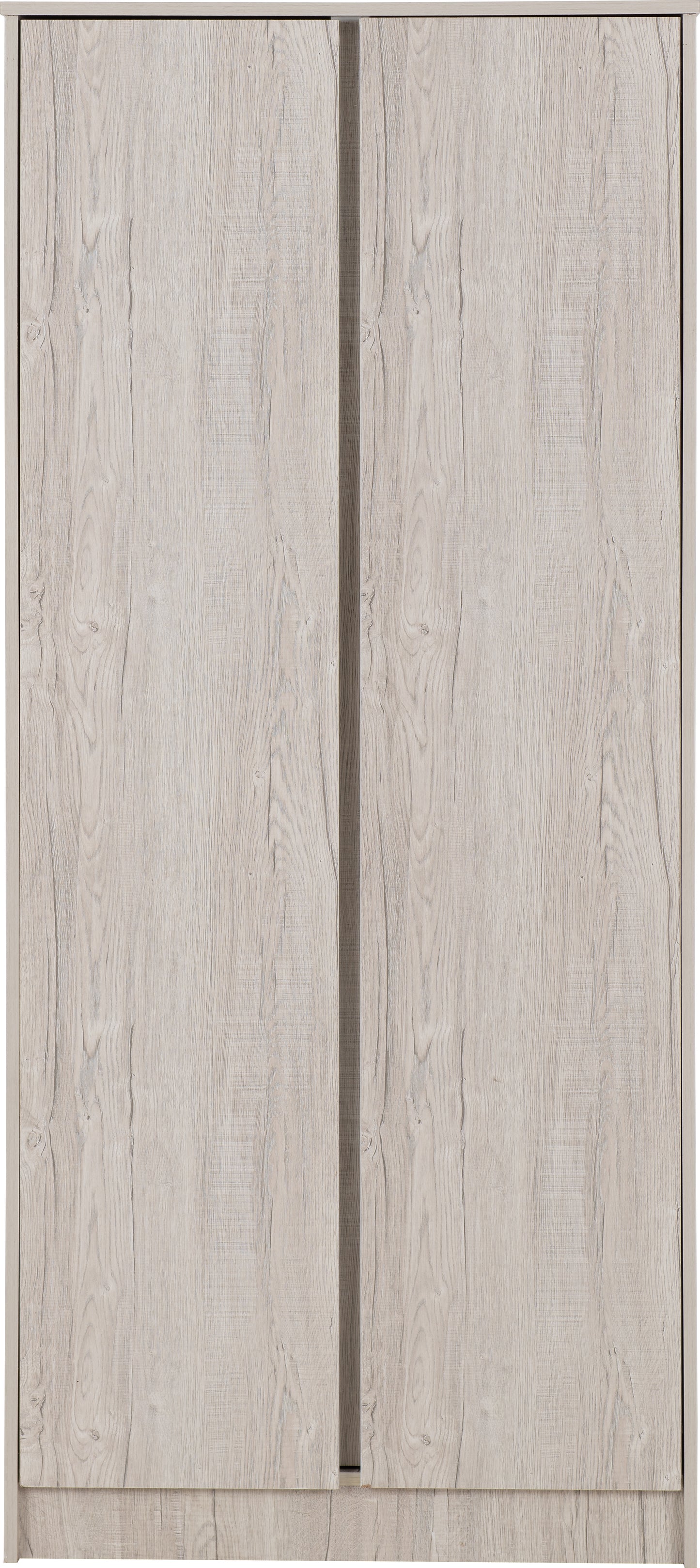 MALVERN 2 DOOR WARDROBE - URBAN SNOW