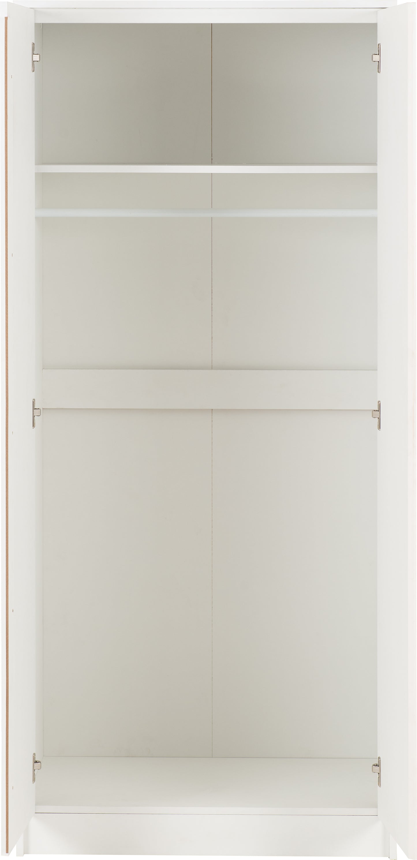 MALVERN 2 DOOR WARDROBE - WHITE