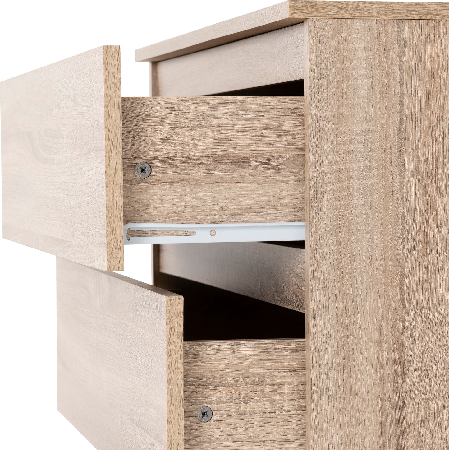 MALVERN 3 DRAWER CHEST - SONOMA OAK EFFECT