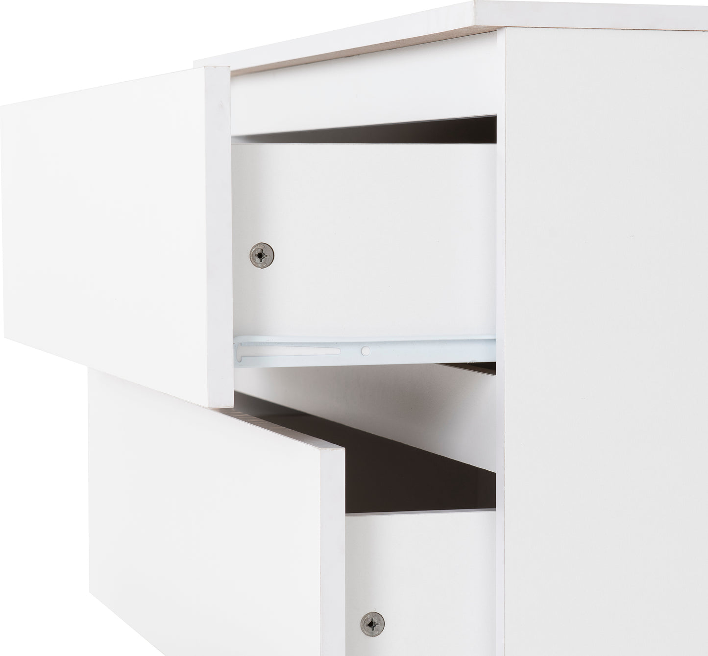 MALVERN 3 DRAWER CHEST - WHITE