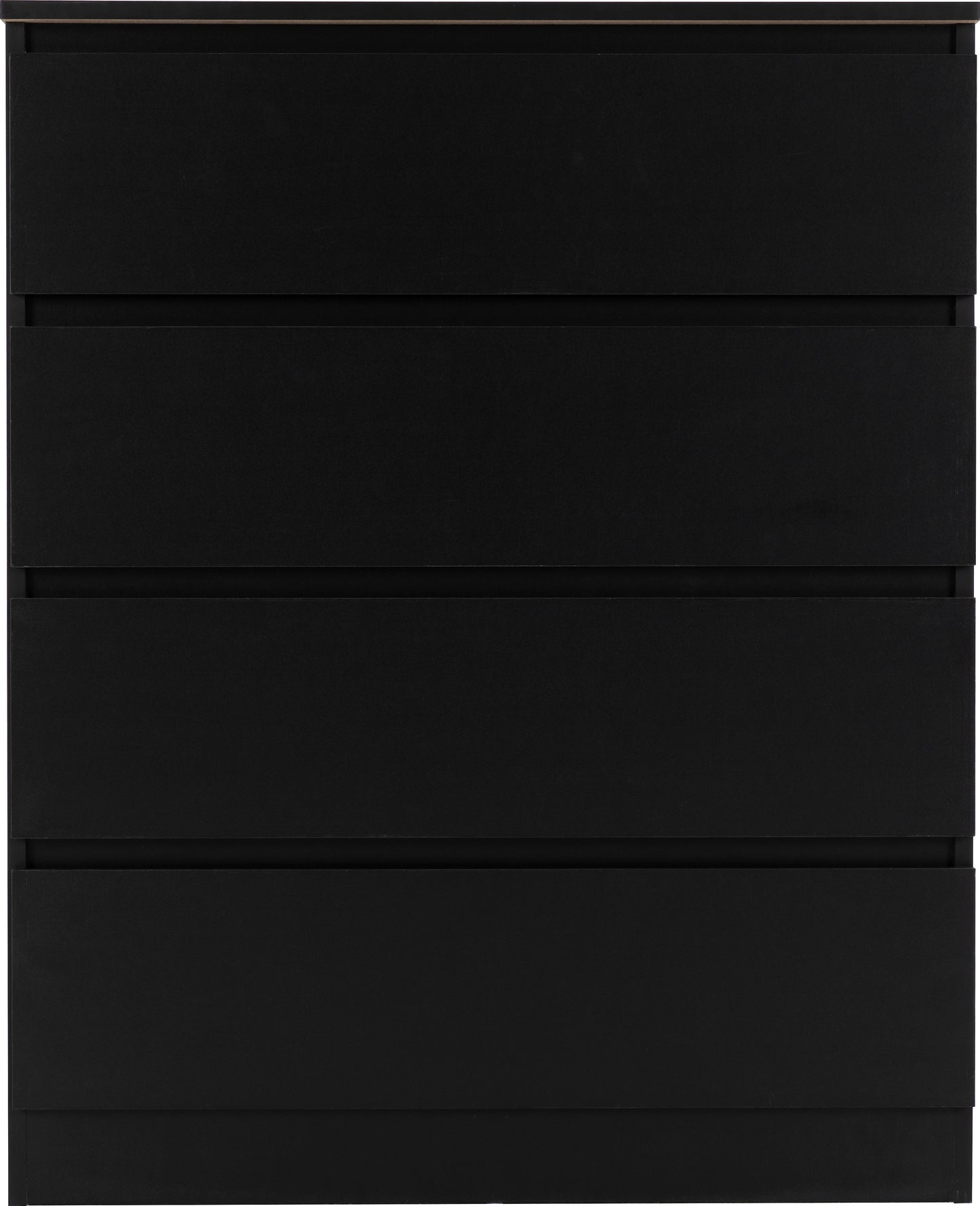 MALVERN 4 DRAWER CHEST - BLACK