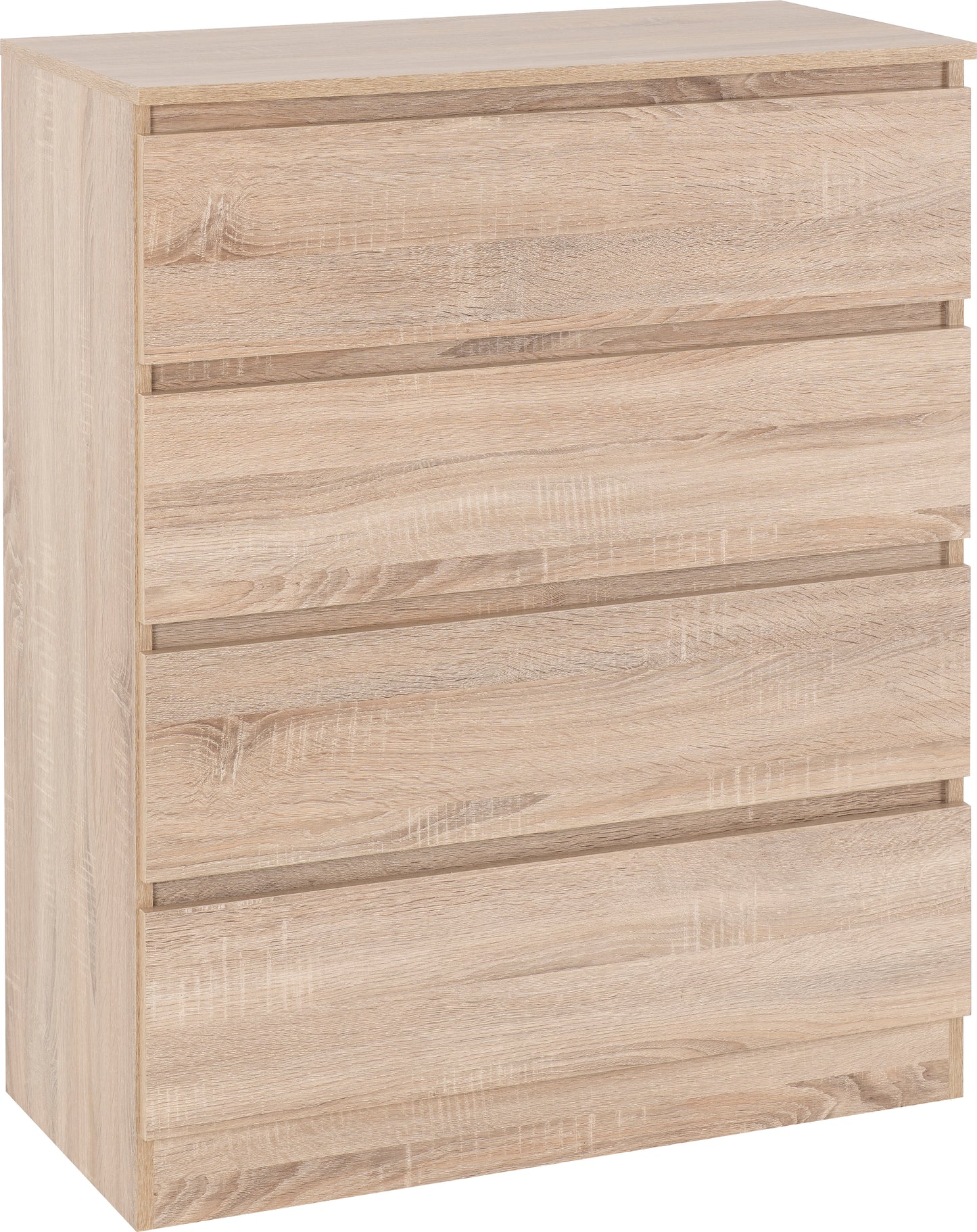 MALVERN 4 DRAWER CHEST - SONOMA OAK EFFECT