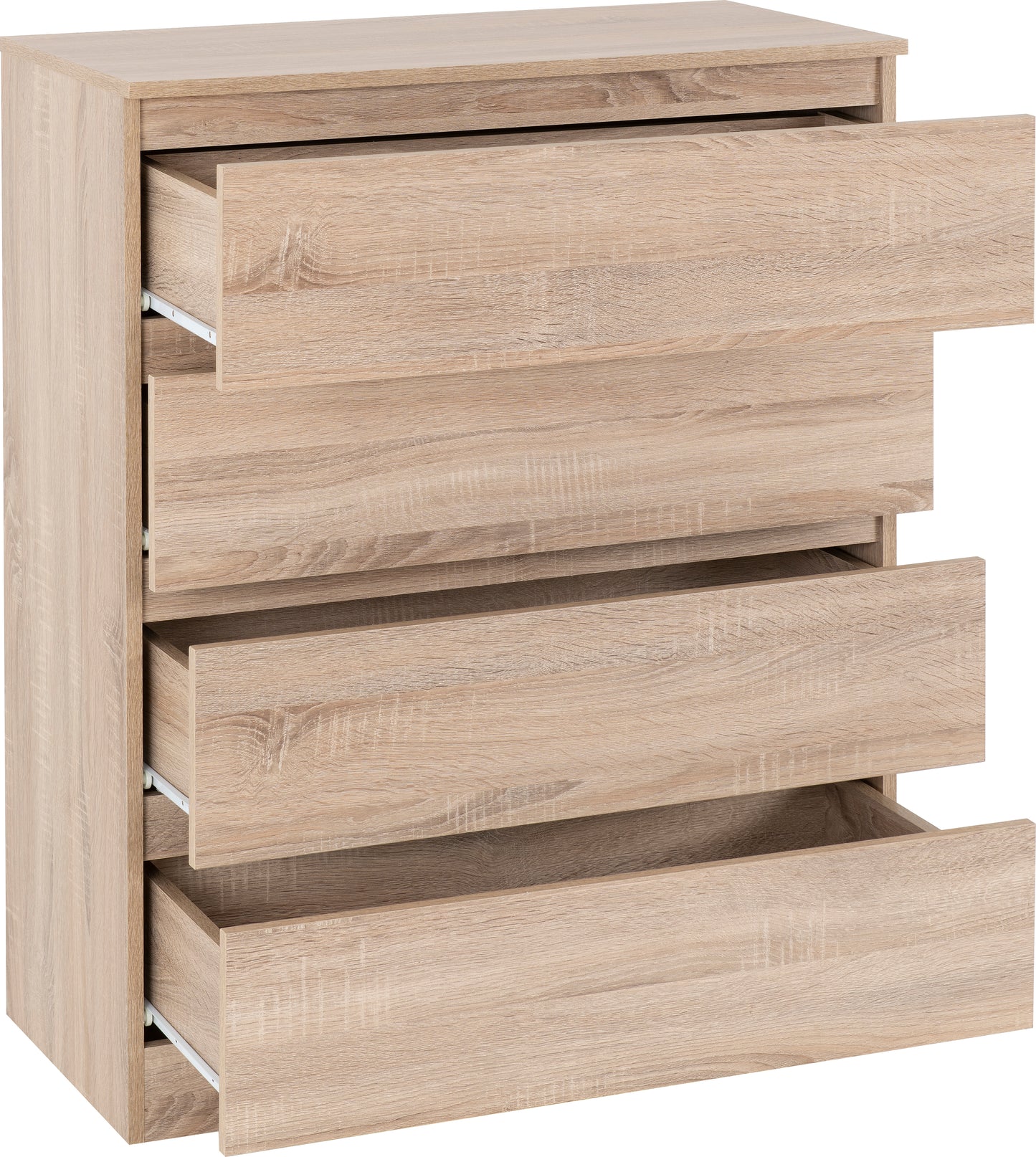 MALVERN 4 DRAWER CHEST - SONOMA OAK EFFECT