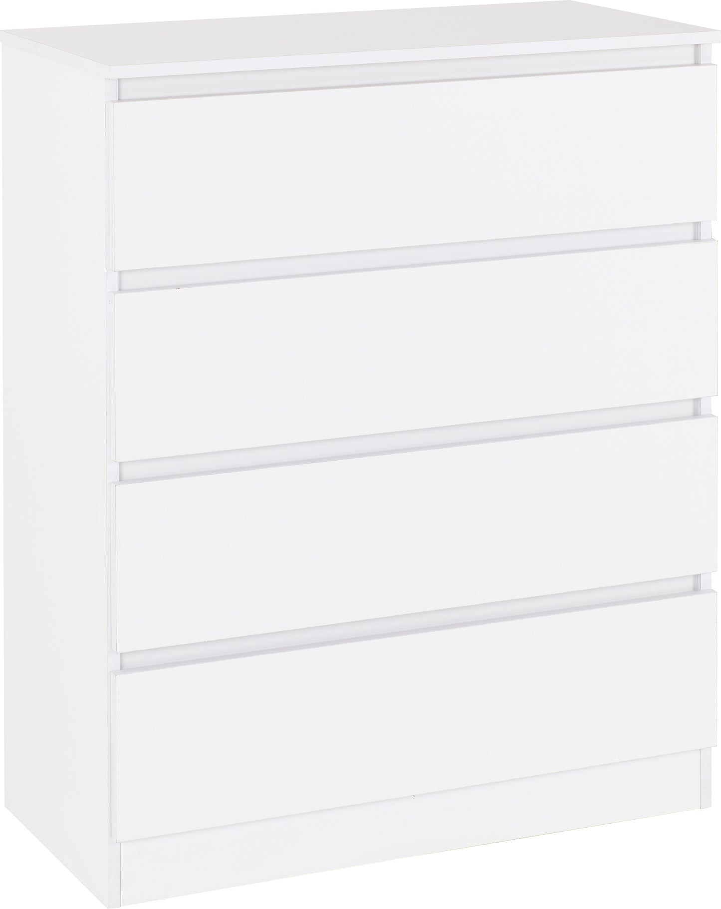 MALVERN 4 DRAWER CHEST - WHITE