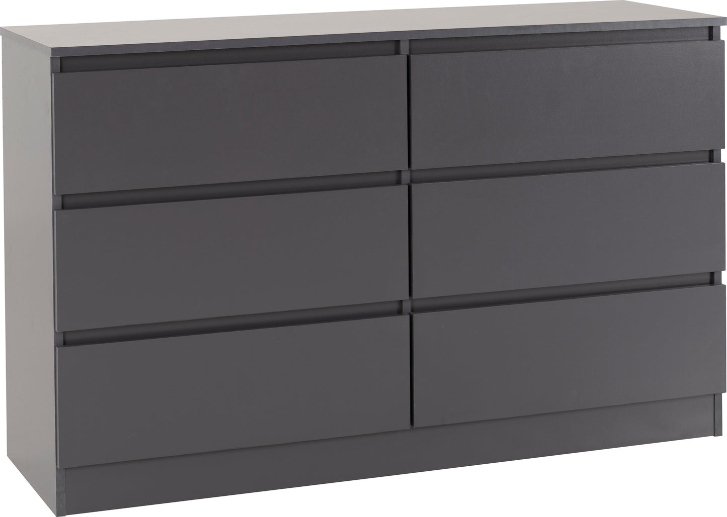 MALVERN 4 DRAWER CHEST - GREY