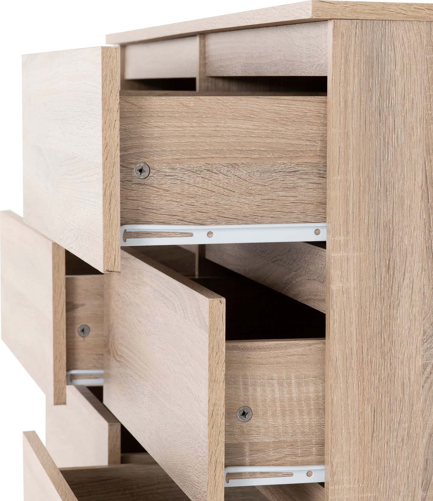 MALVERN 8 DRAWER CHEST - SONOMA OAK EFFECT