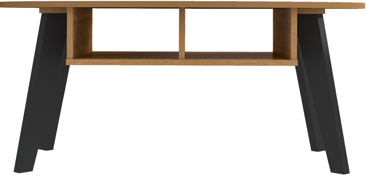 NAPLES CONSOLE TABLE - BLACK/PINE EFFECT BLACK/PINE EFFECT