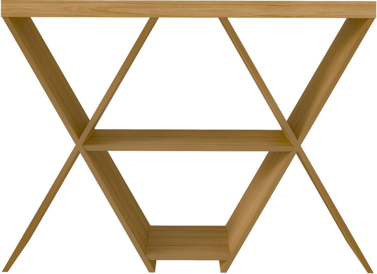 NAPLES CONSOLE TABLE - OAK EFFECT