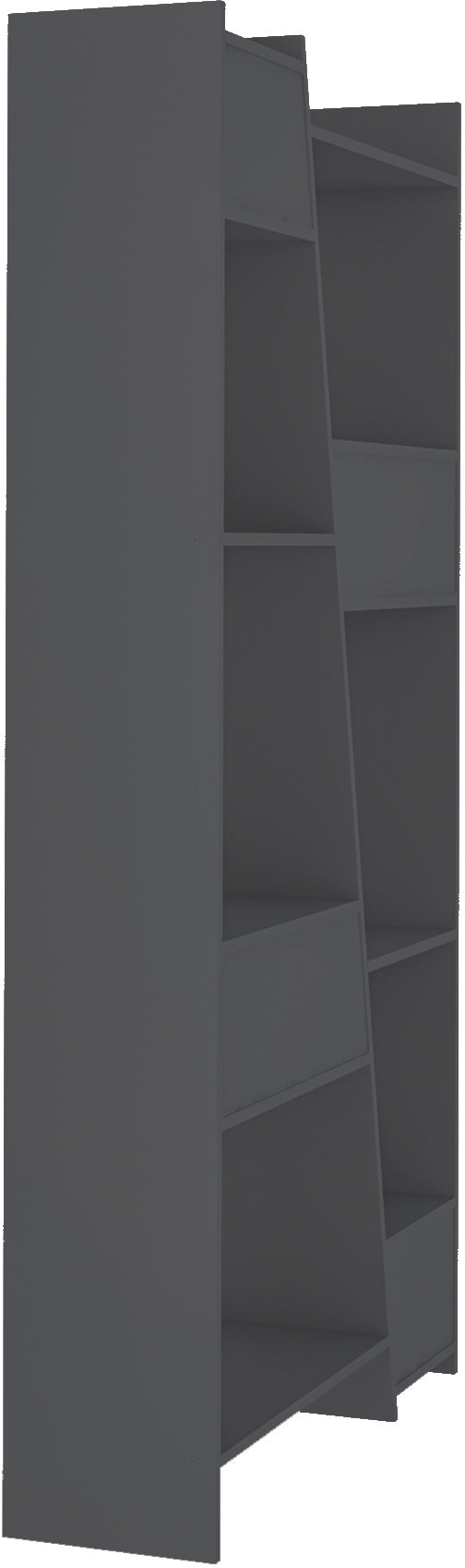 NAPLES TALL BOOKCASE - GREY