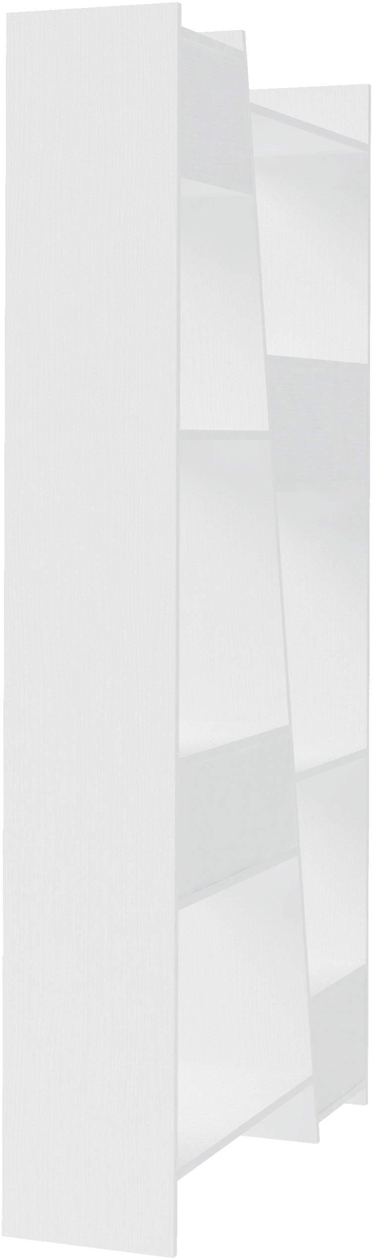 NAPLES TALL BOOKCASE - WHITE