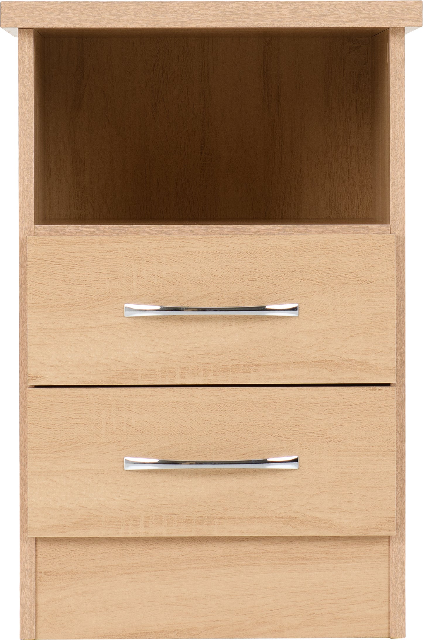 NEVADA 2 DRAWER BEDSIDE - SONOMA OAK EFFECT