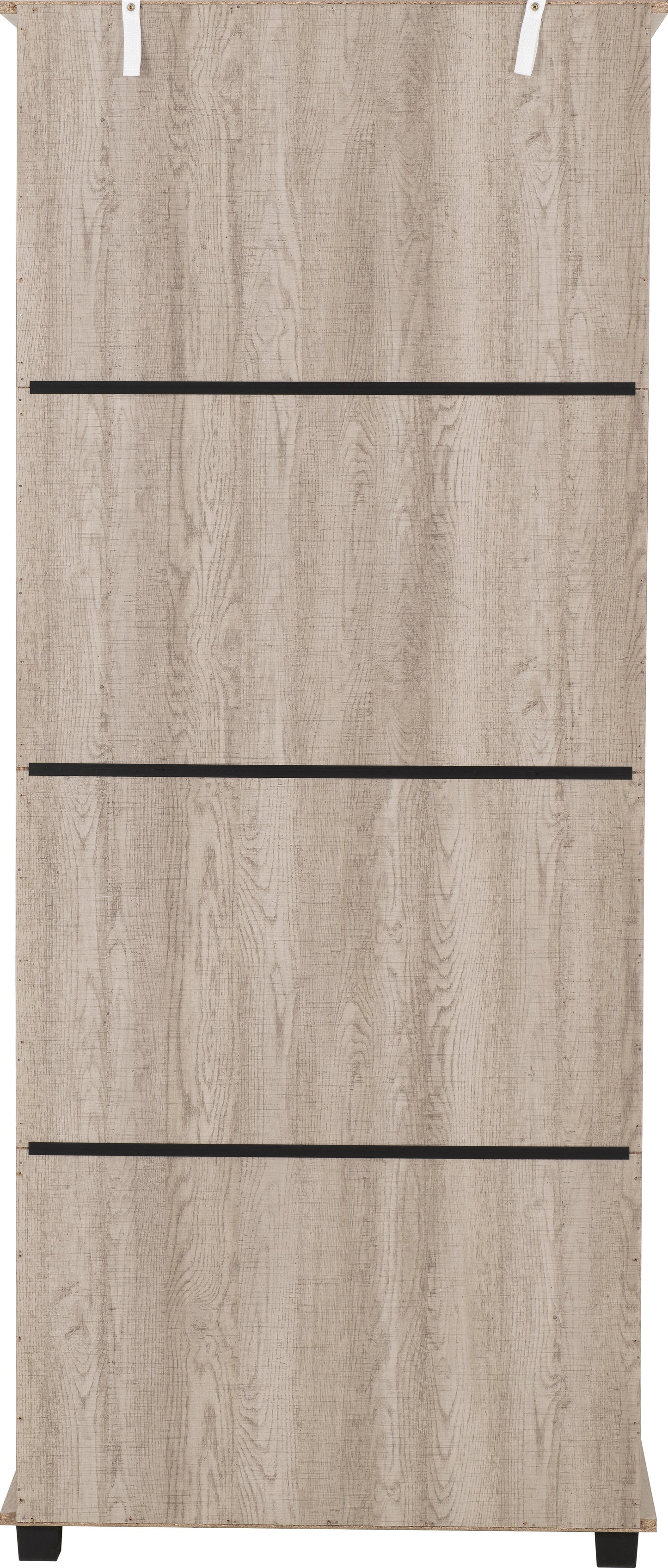 OLIVER 2 DOOR WARDROBE  - LIGHT OAK EFFECT