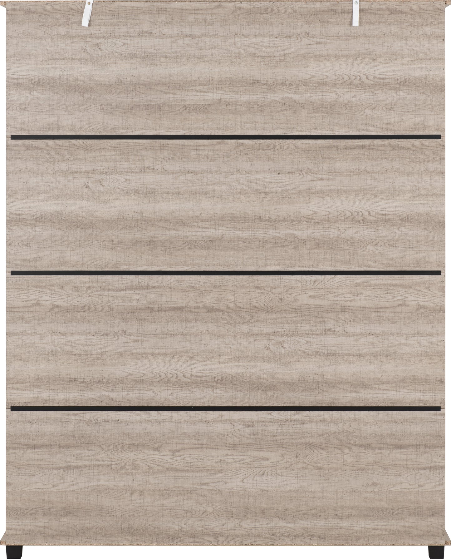 OLIVER 4 DOOR WARDROBE  - LIGHT OAK EFFECT