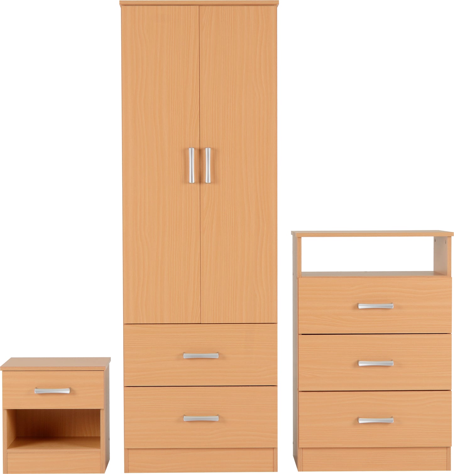 POLAR BEDROOM SET - BEECH