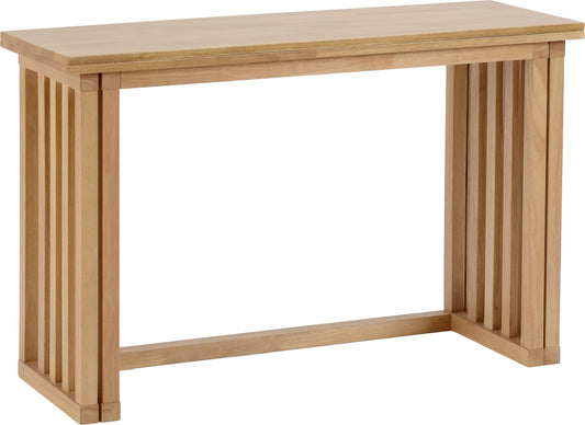 RICHMOND FOLDAWAY DINING TABLE - OAK VARNISH