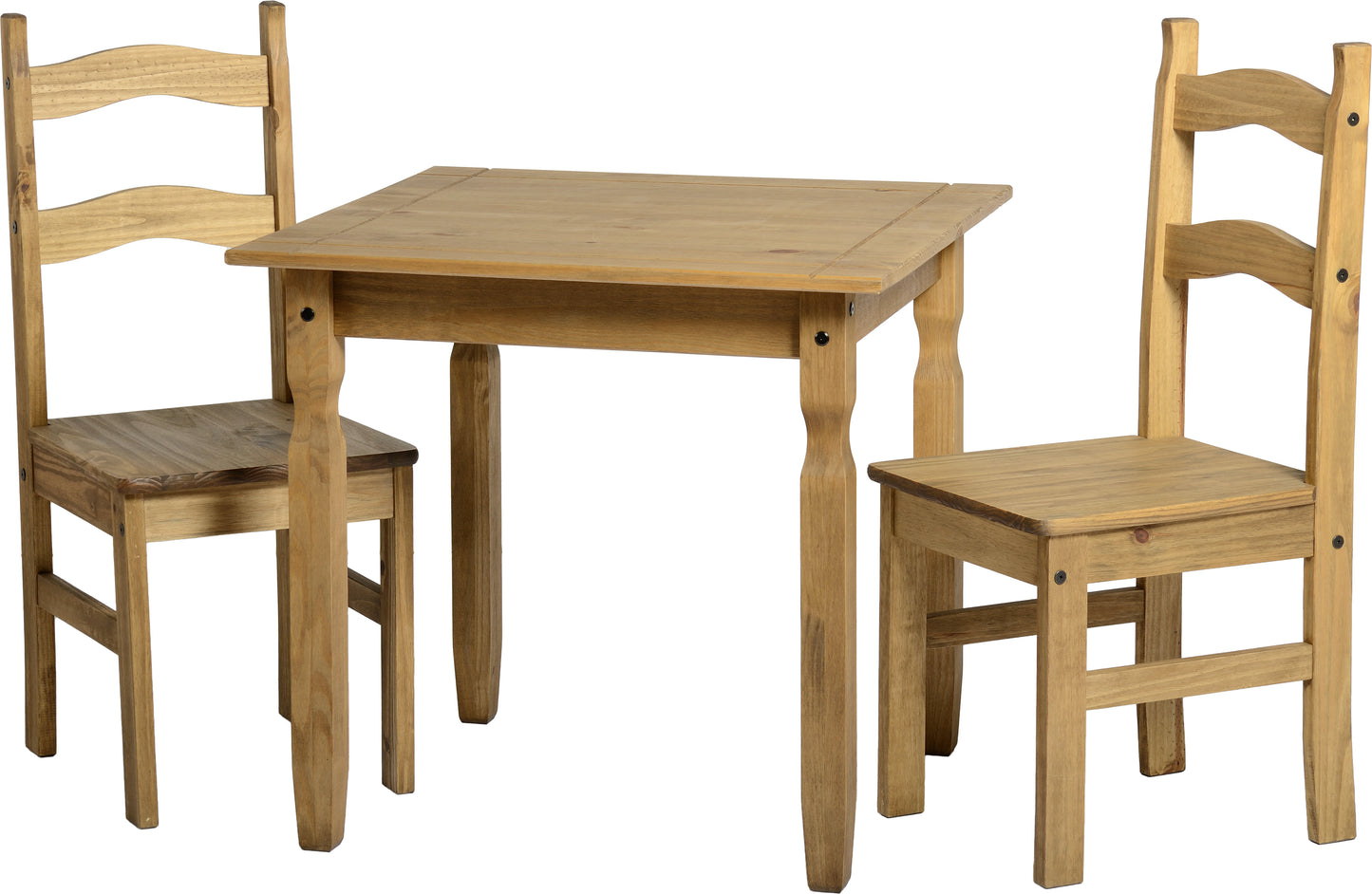 RIO DINING SET - DISTRESSED WAXED PINE