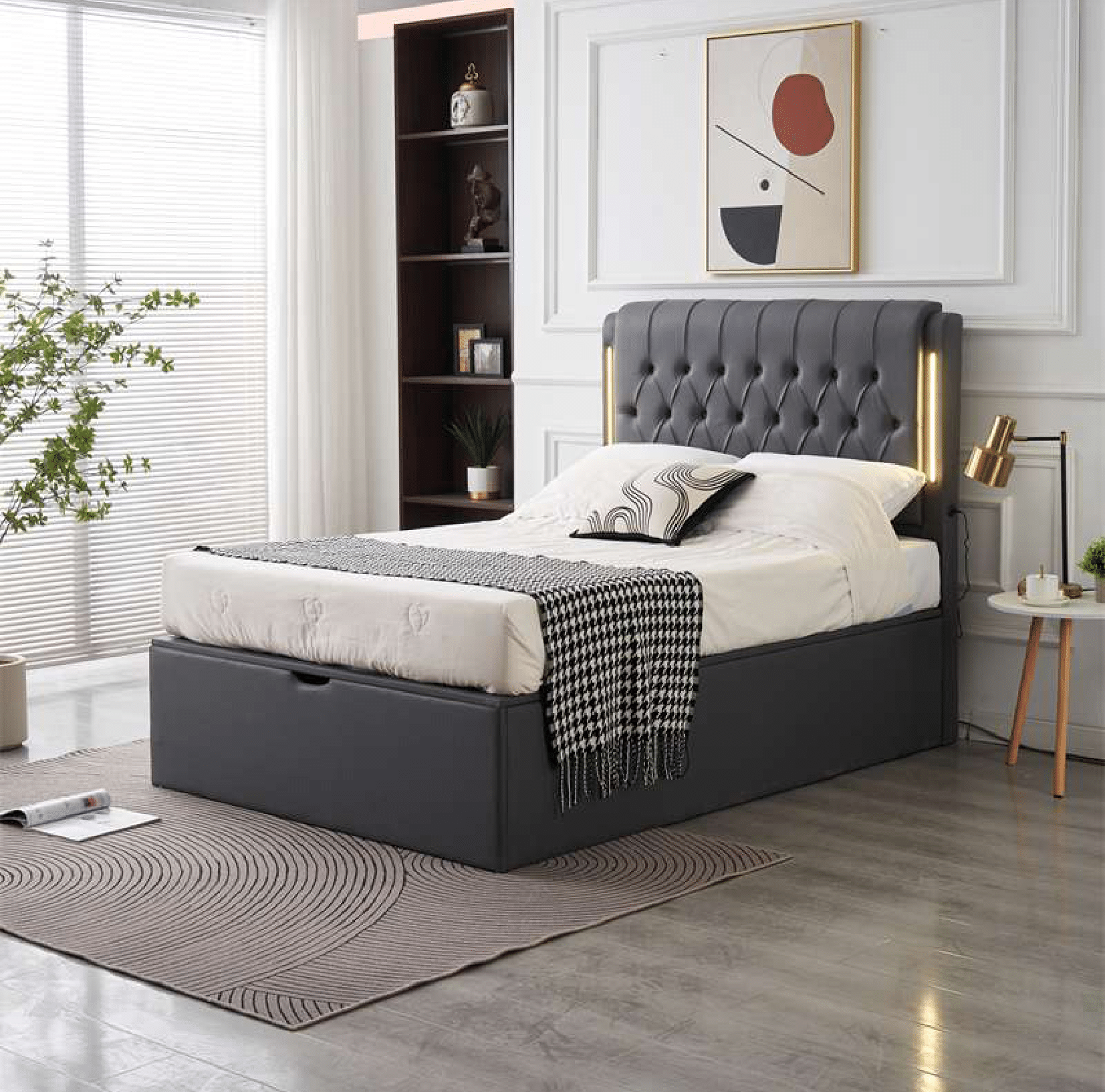 Bed with LED lights – Ipswich Furniture Services