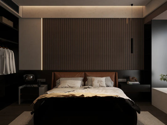 Wall Panel 81D - Dark Grey - Seamless 15cm