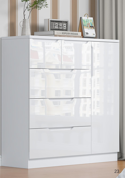 High Gloss Low Wardrobe