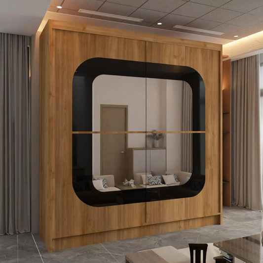 Chelsea Sliding Wardrobe - Walnut