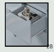 High Gloss 3+2 Drawer Chest