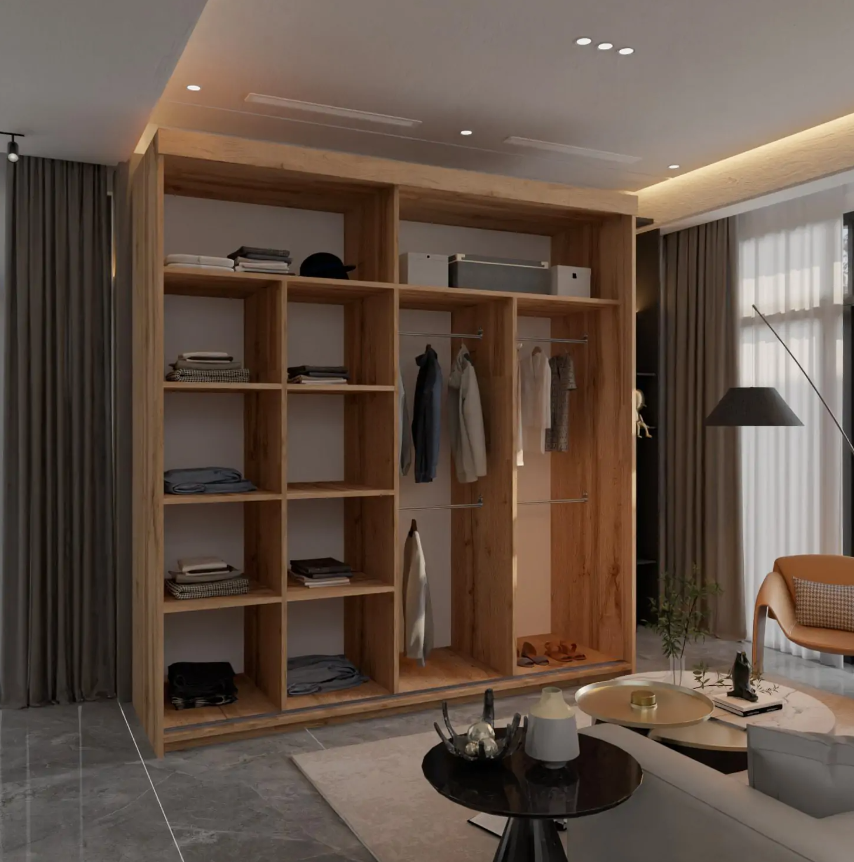Lexy Sliding Door Wardrobe - Votan