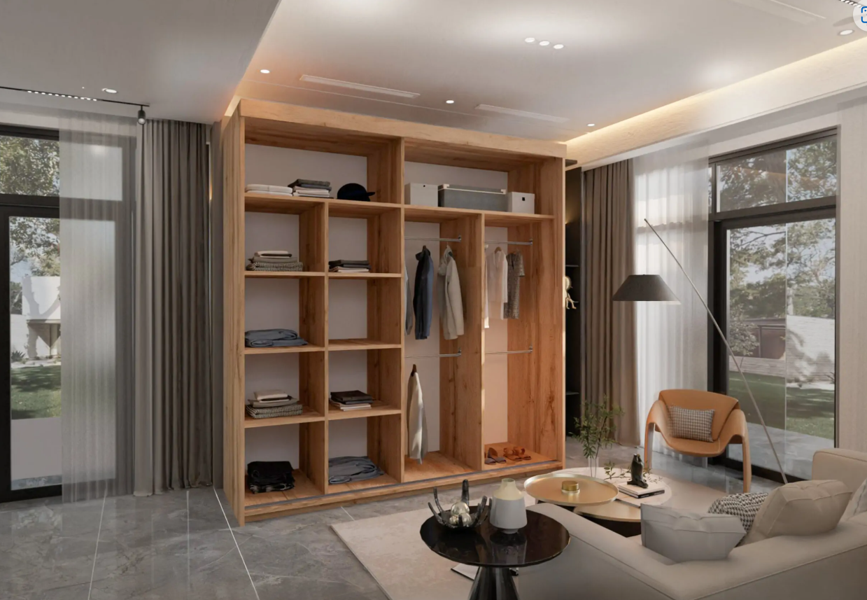 Lexy Sliding Door Wardrobe - Votan