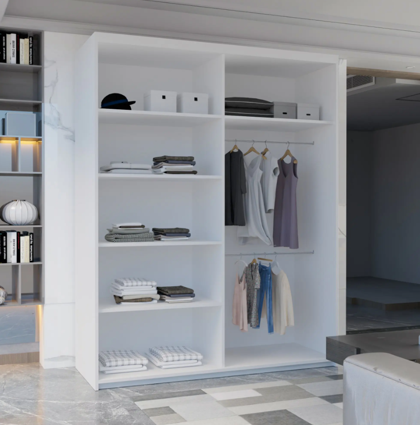 Jamajka Sliding Wardrobe - White