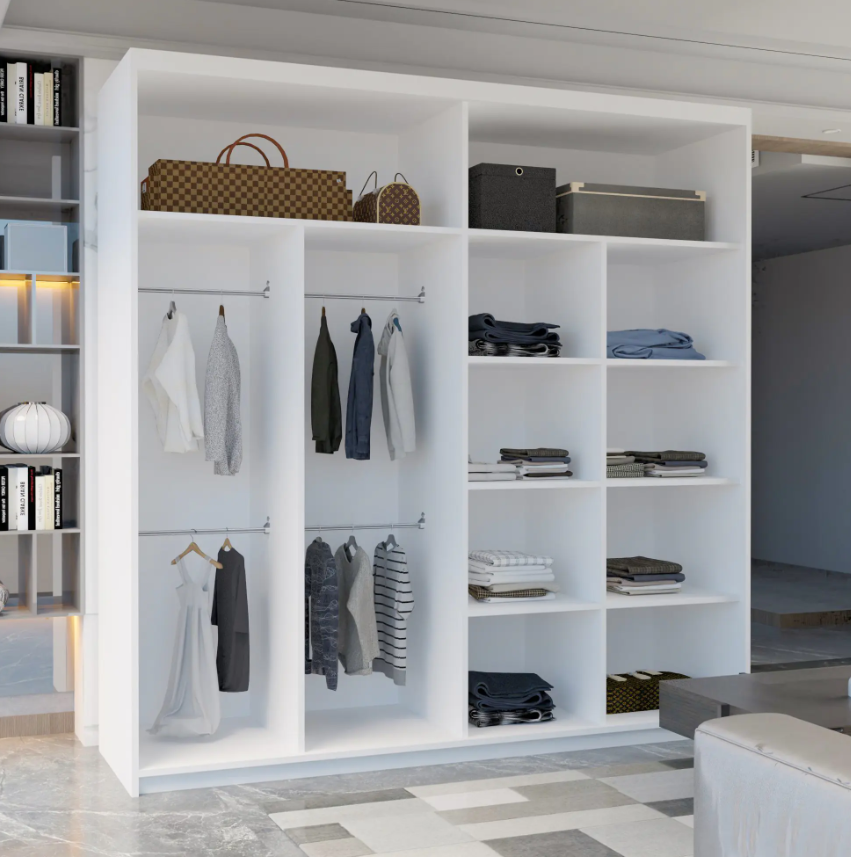 Jamajka Sliding Wardrobe - White