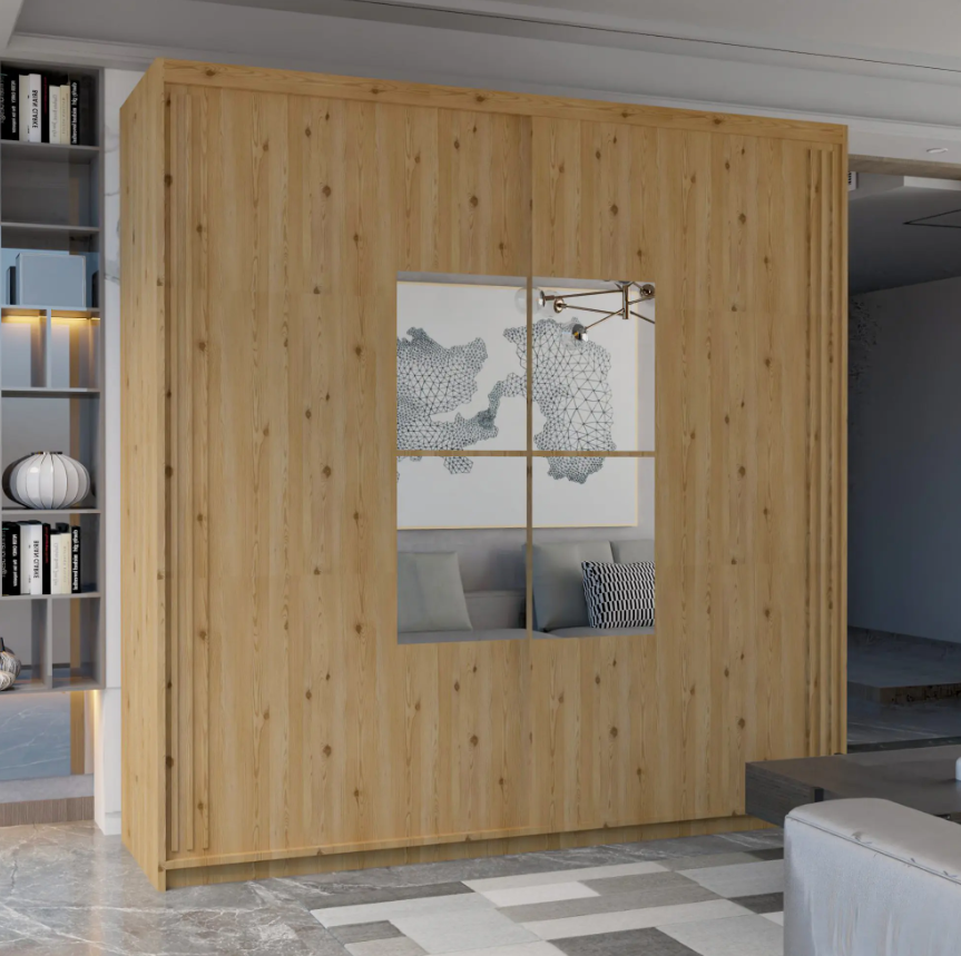 Jamajka Sliding Wardrobe - Oak