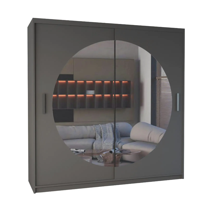 Ringo Wardrobe - Grey