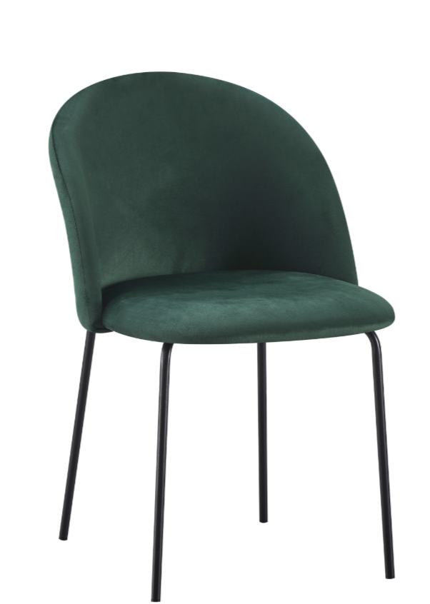 Boston Chair - Emerald Green Velvet (Box of 4)