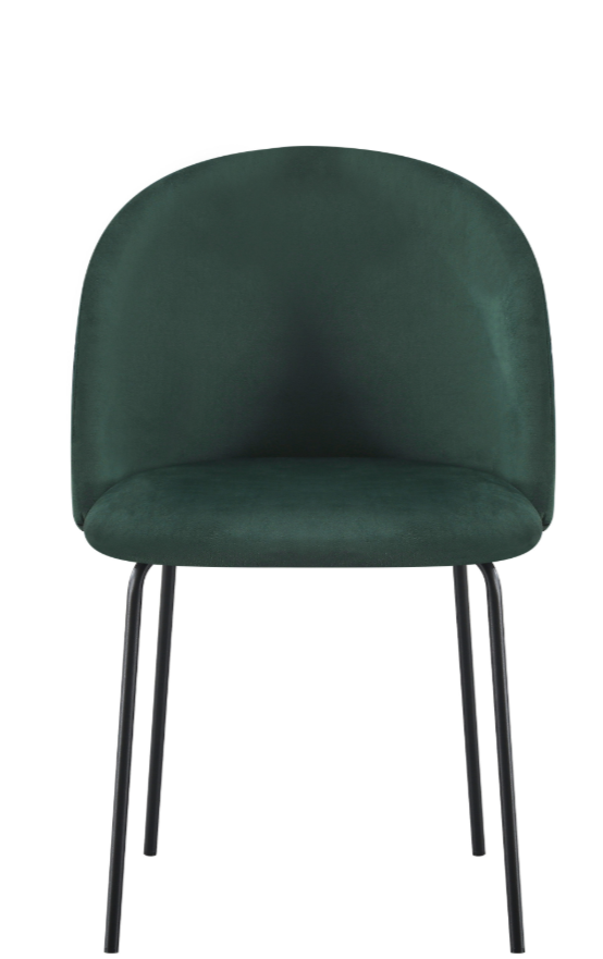Boston Chair - Emerald Green Velvet (Box of 4)