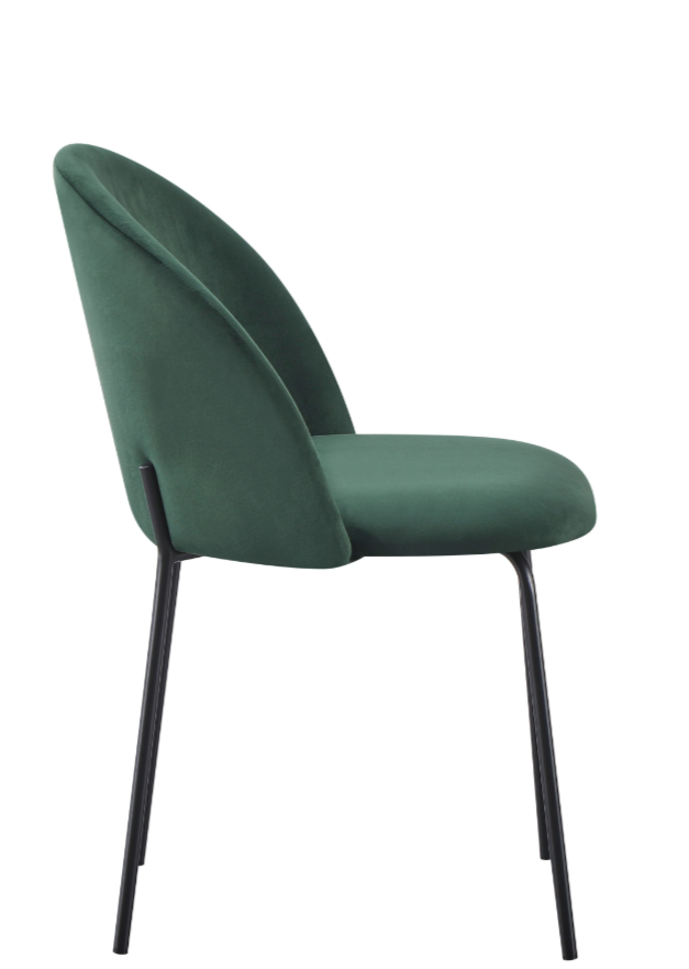 Boston Chair - Emerald Green Velvet (Box of 4)