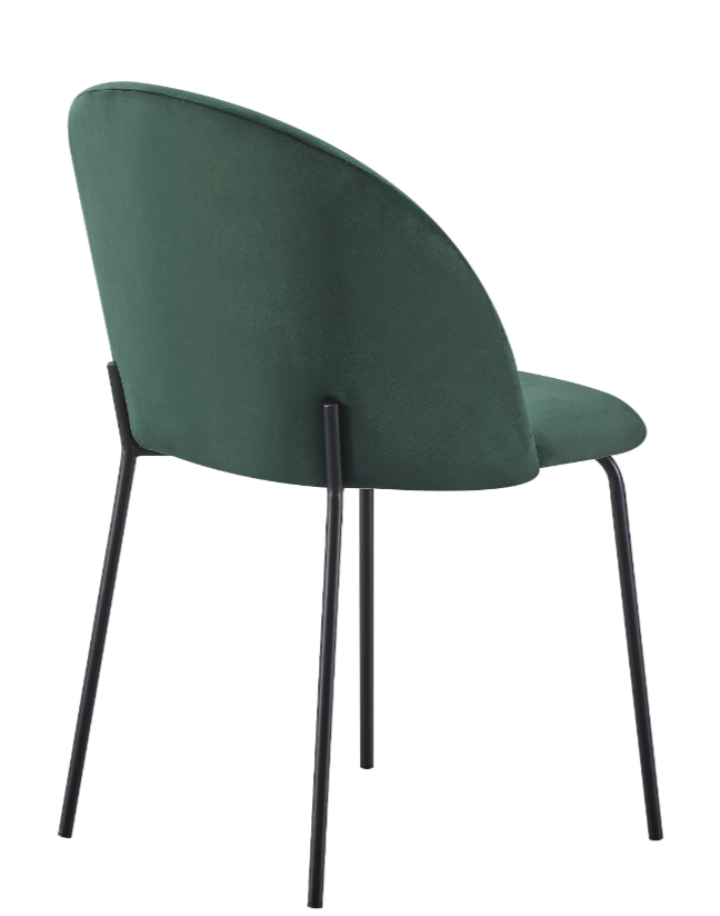 Boston Chair - Emerald Green Velvet (Box of 4)