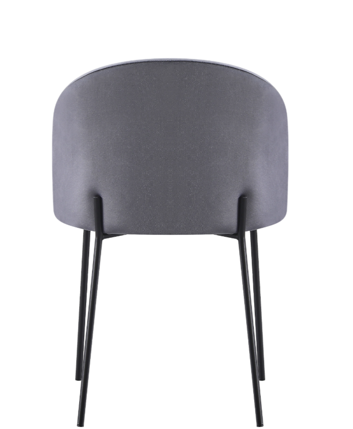 Boston Chair - Grey Velvet (Box of 4)