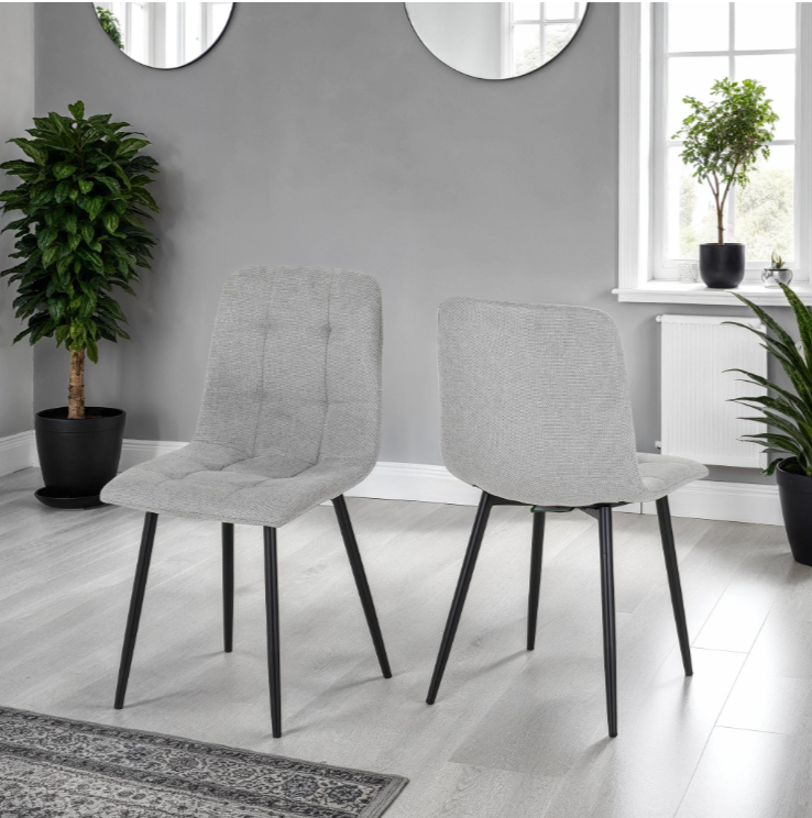 Fenton Chair - Light Grey (Box of 4)