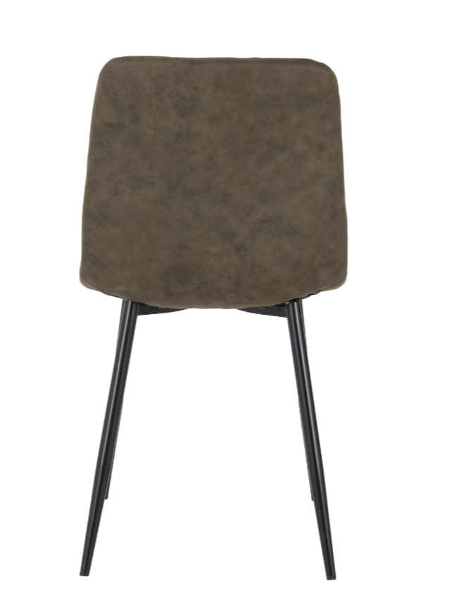 Fenton Chair - Oliver Green Suede Fabric (Box Of 4)