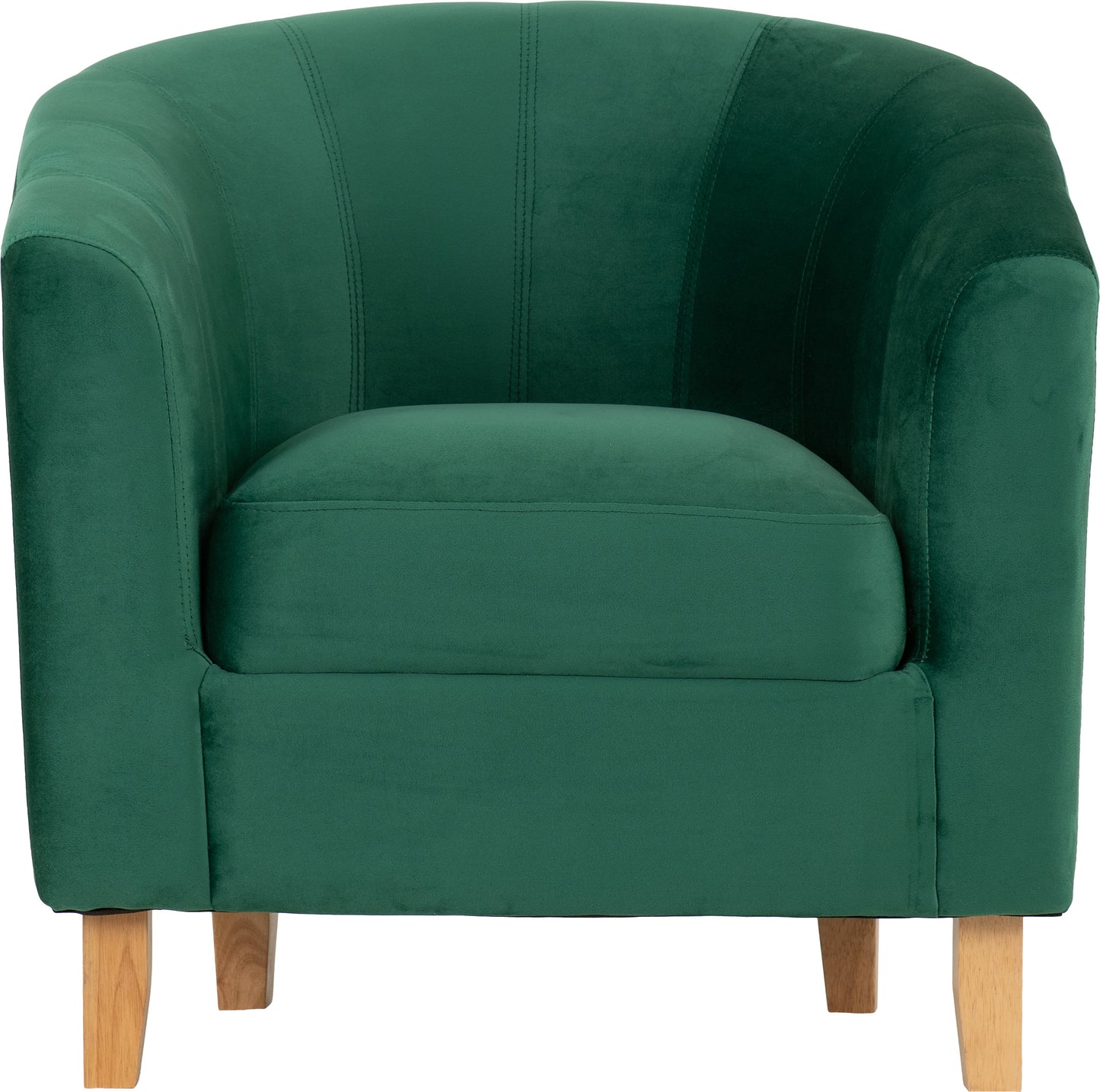 TEMPO TUB CHAIR - EMERALD GREEN VELVET