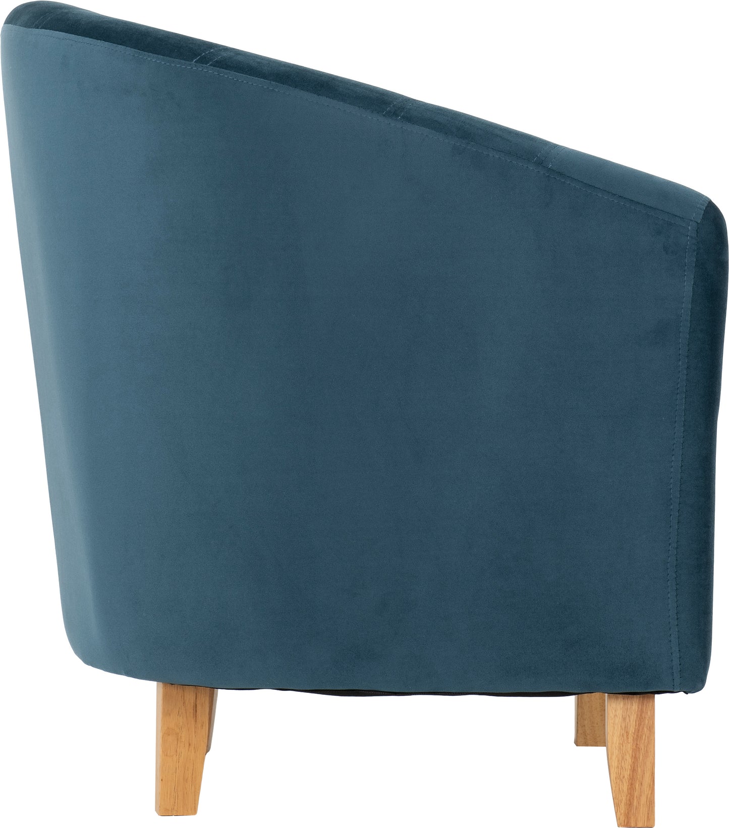 TEMPO TUB CHAIR - SAPPHIRE BLUE VELVET