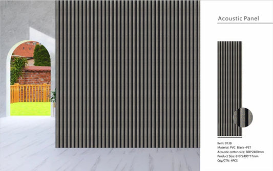 Wall Panel 013A / PS G-Grey (Acoustic) - Price for 1 Panel