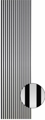 Wall Panel 01 S / Shiny Silver (Acoustic) - Price for 1 Panel