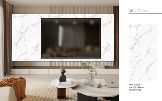 Wall Panel 09A - White - Price for 1 Panel