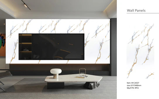 Wall Panel 09D - Gold White - Price for 1 Panel