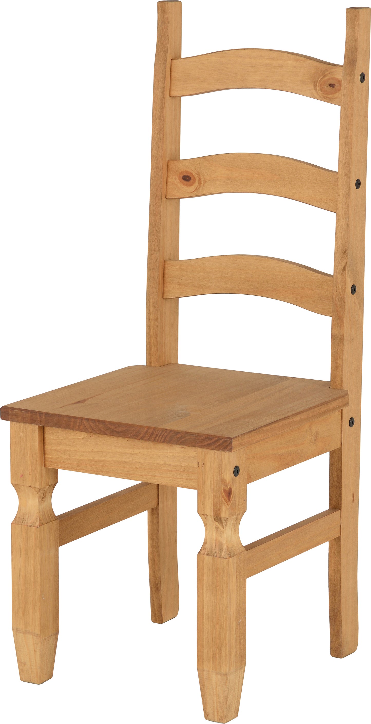 CORONA CHAIR (BOX OF 2) - DISTRESSED WAXED PINE