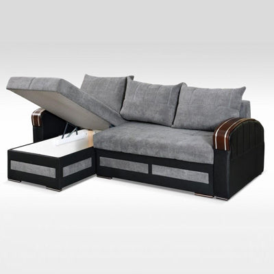 Kevin Corner Sofa Bed With Storage